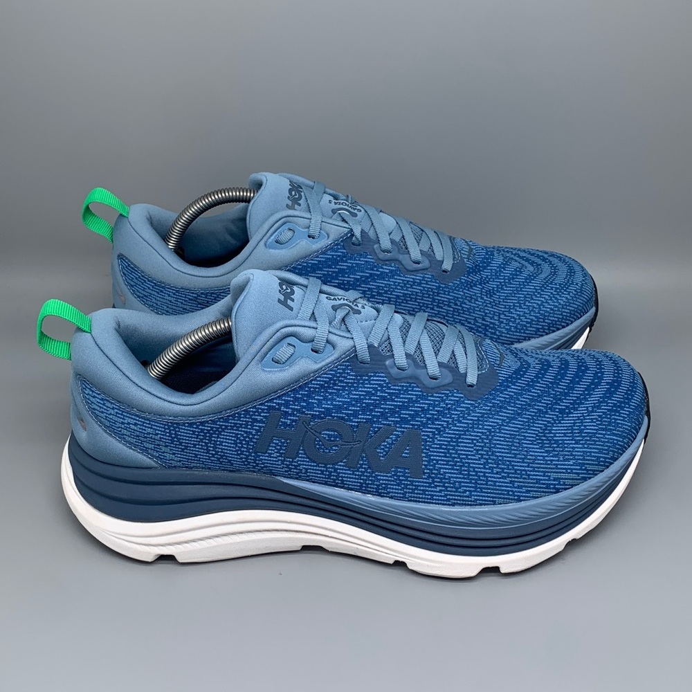 Hoka One Gaviota 5 Blue Road Running Shoes‎ Men’s Sz 11 2E